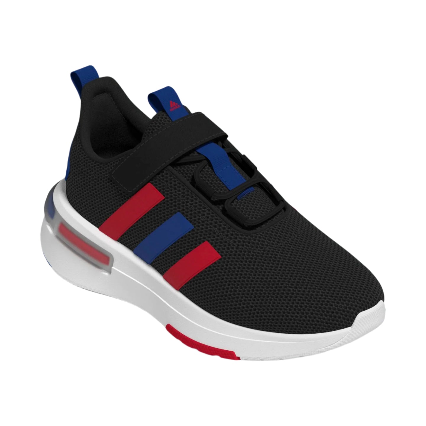 Adidas Kids Trainer Racer TR23 EL Black/Red/Royal Blue