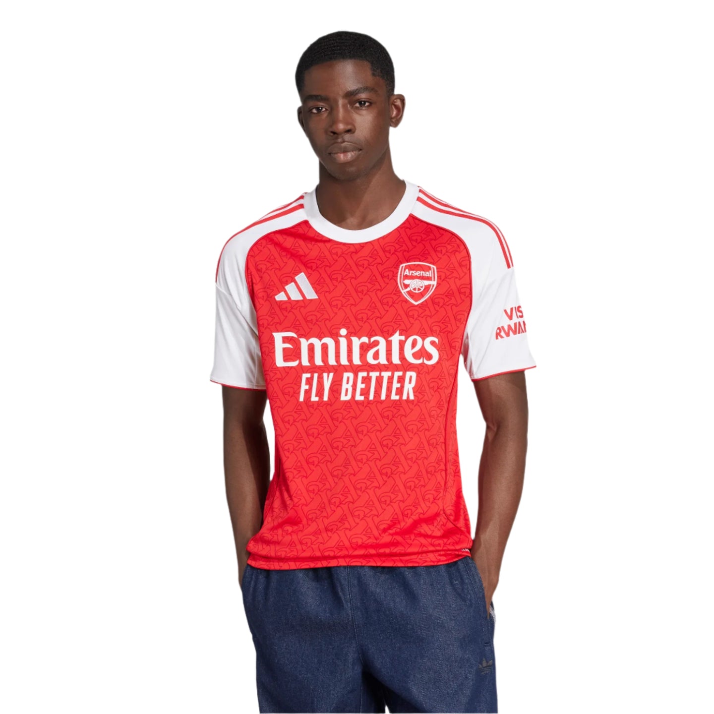 Adidas Arsenal Unisex Home Jersey 25/26 Better Scarlet/White