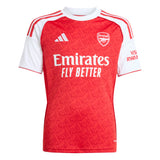 Adidas Arsenal Unisex Youth Home Jersey 25/26 Better Scarlet/White