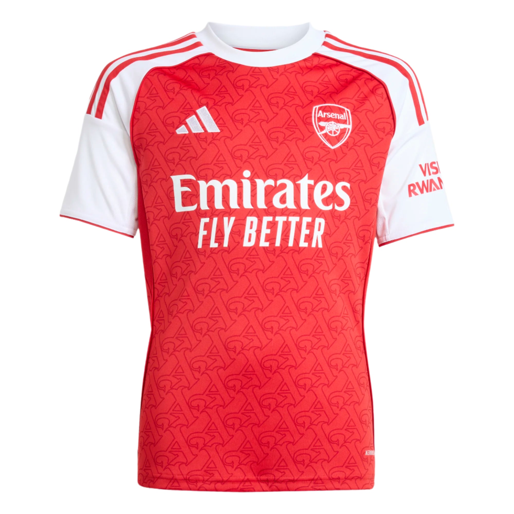Adidas Arsenal Unisex Youth Home Jersey 25/26 Better Scarlet/White