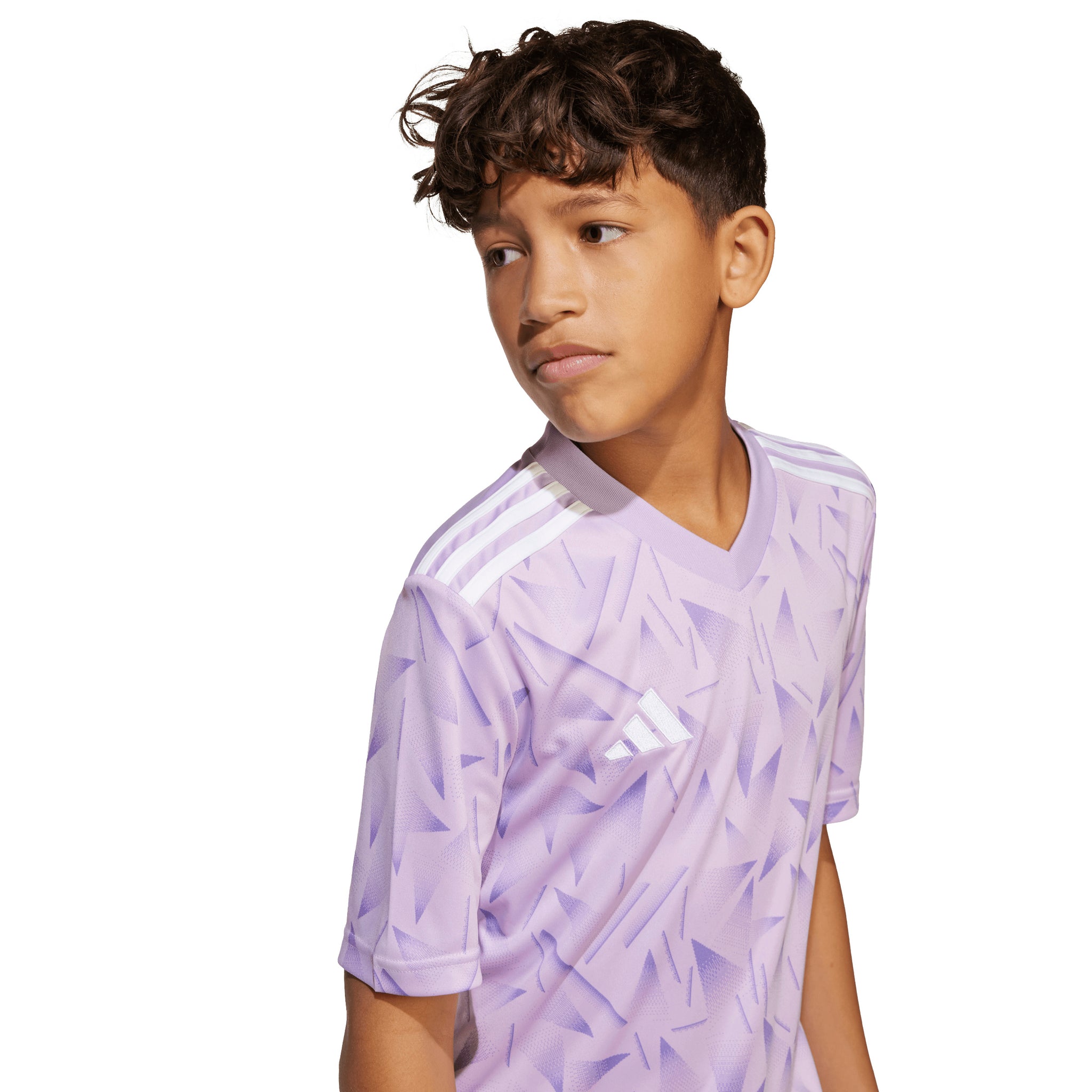 Adidas Youth Team Icon 25 Jersey Purple Glow