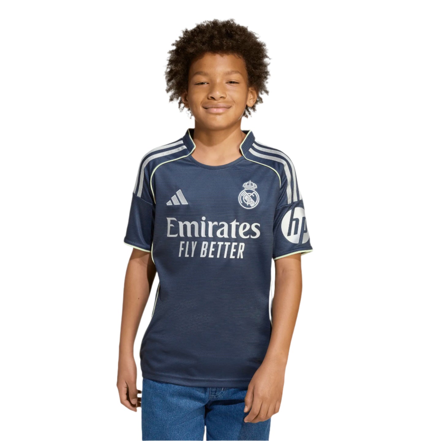 Adidas Real Madrid Youth Away Jersey 25/26 Legend Ink