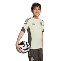 Adidas Real Madrid Kids Tiro 25 Competition Training Jersey Almost Lime