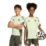 Adidas Real Madrid Kids Tiro 25 Competition Training Jersey Almost Lime
