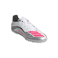 Adidas Mens Football Boots F50 Messi Club TF White/Red/Silver