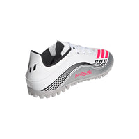 Adidas Mens Football Boots F50 Messi Club TF White/Red/Silver