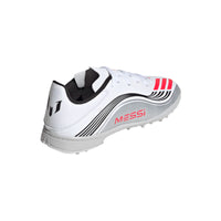 Adidas Junior Astro Turf F50 Messi League TF J White/Lucid Red/Silver