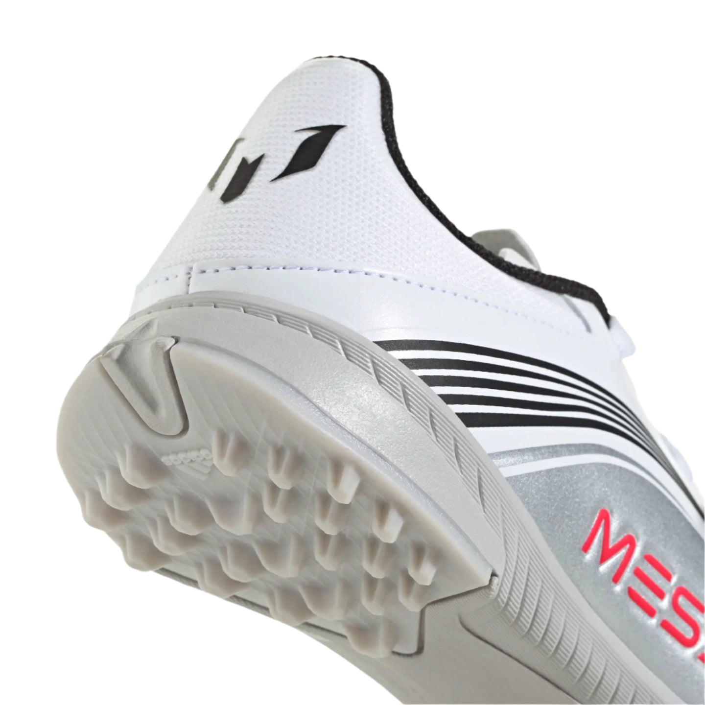 Adidas Junior Astro Turf F50 Messi League TF J White/Lucid Red/Silver