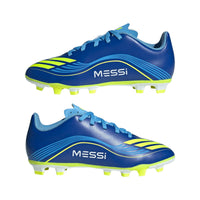 Adidas Junior Football Boots F50 Messi Club FG/MG J Royal Blue/Yellow/Blue