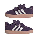 Adidas Kids Trainer VL Court 3.0 CF Aurora Plum/Zero Metalic/Pink Gum