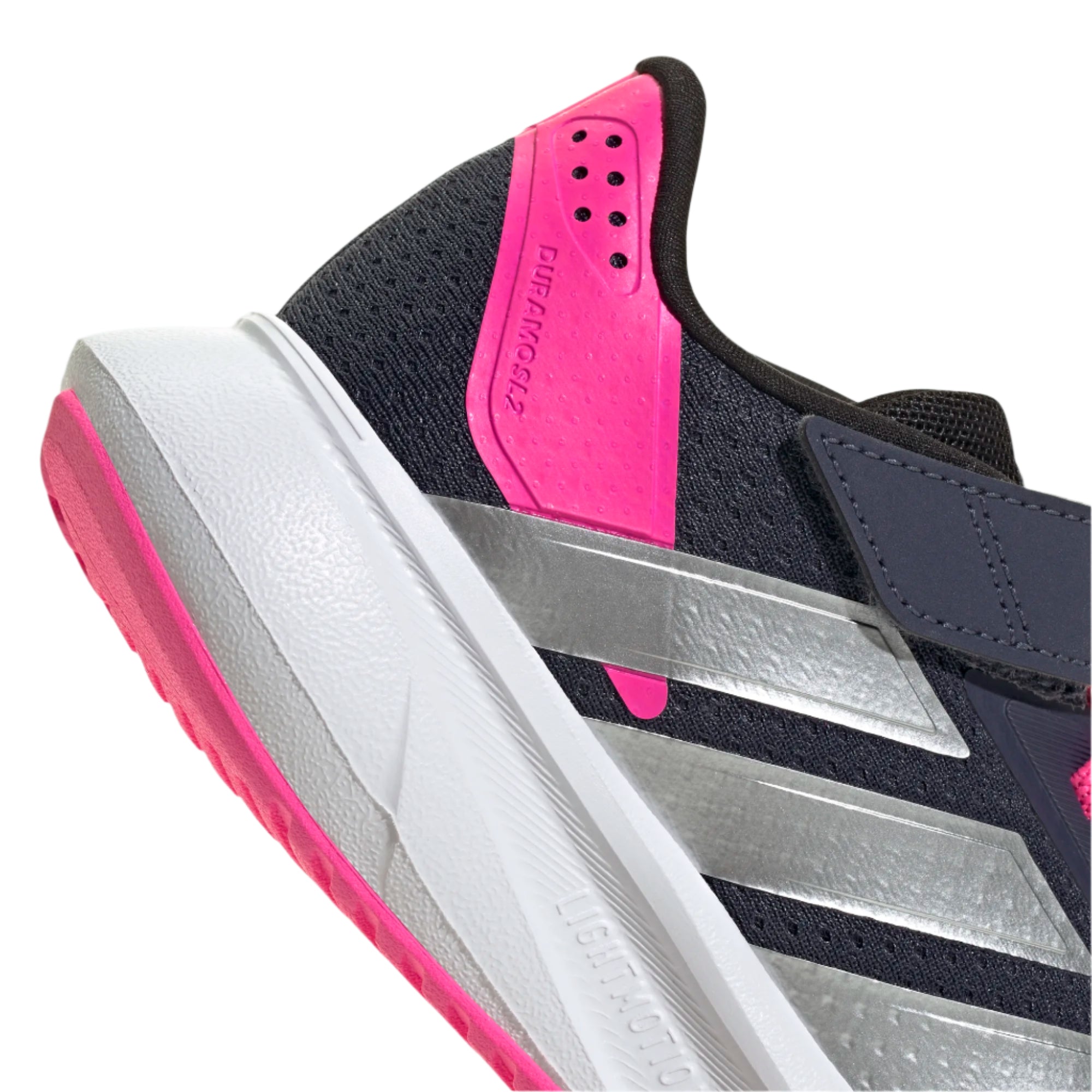 Adidas Girls Trainer Duramo SL2 EL Navy/Silver/Pink