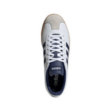 Adidas Mens Trainer VL Court Base Cloud White/Dark Blue/Grey