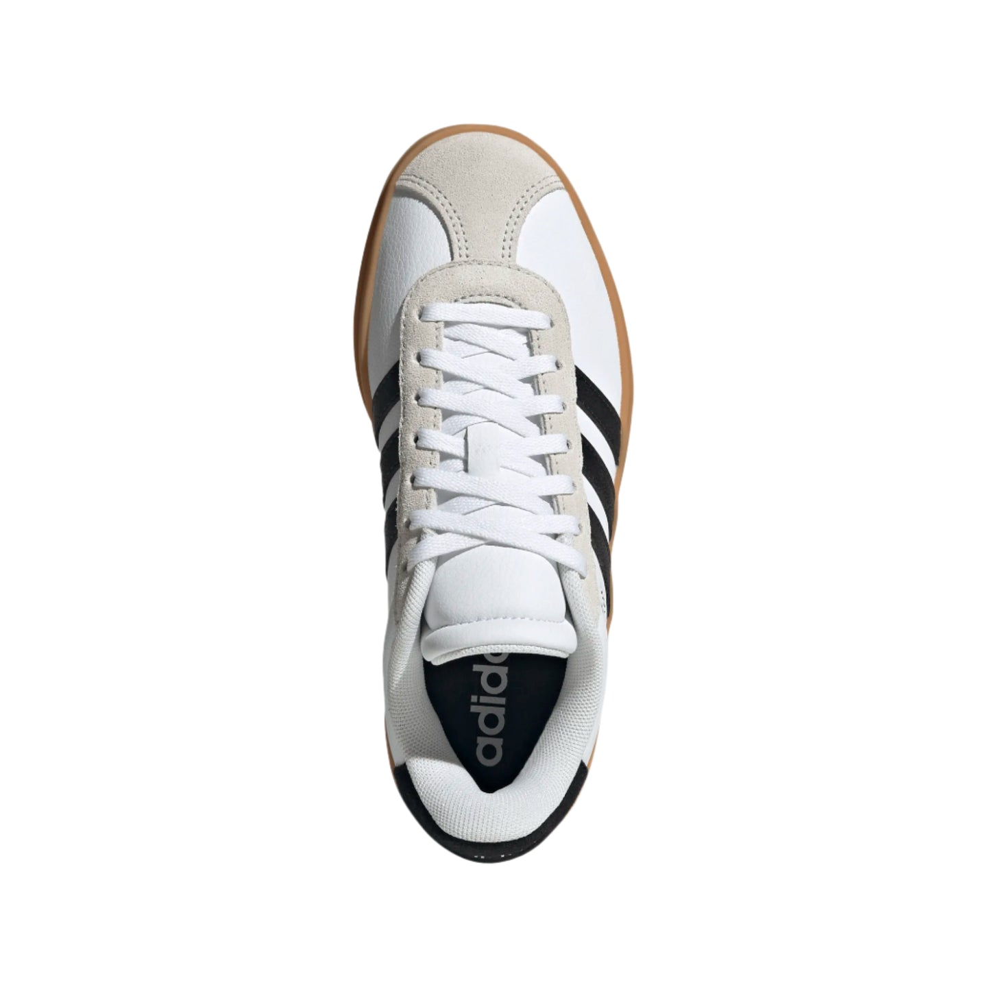 Adidas Junior Unisex Trainer VL Court Bold Cloud White/Core Black/Gum