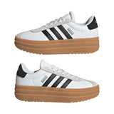 Adidas Junior Unisex Trainer VL Court Bold Cloud White/Core Black/Gum