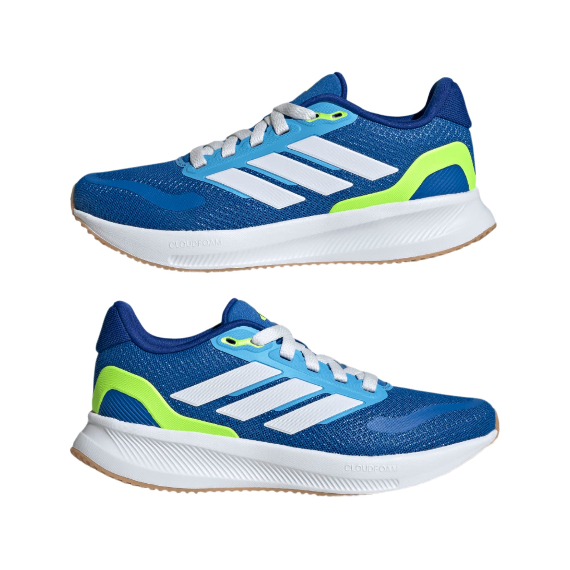 Adidas Junior Trainer Runfalcon 5 Royal/White/Luclem