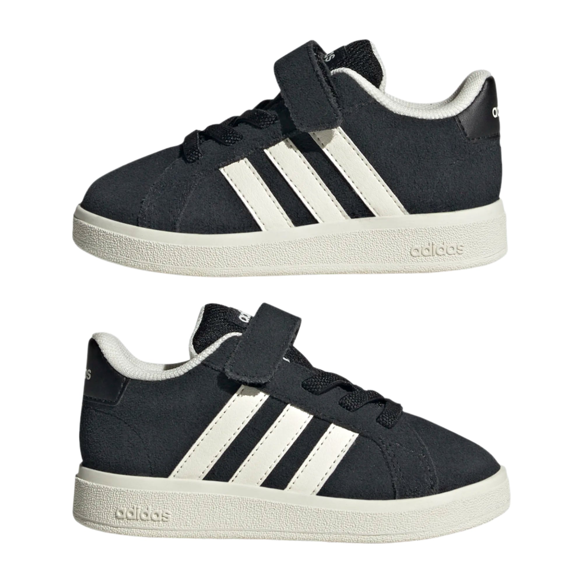 Adidas Infant Trainer Grand Court 2.0 Core Black/Off White/Cloud White