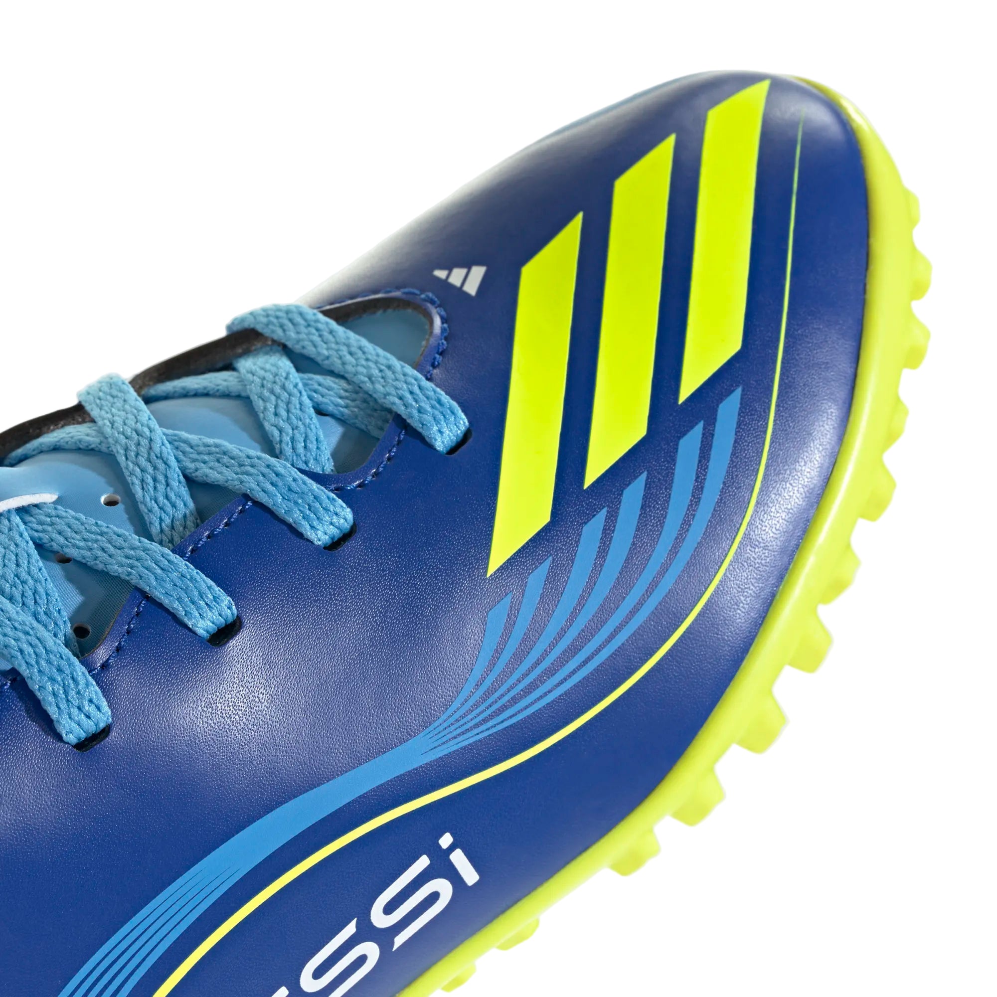 Adidas Junior Football Boots F50 Messi Club TF J Royal Blue/Yellow/Blue