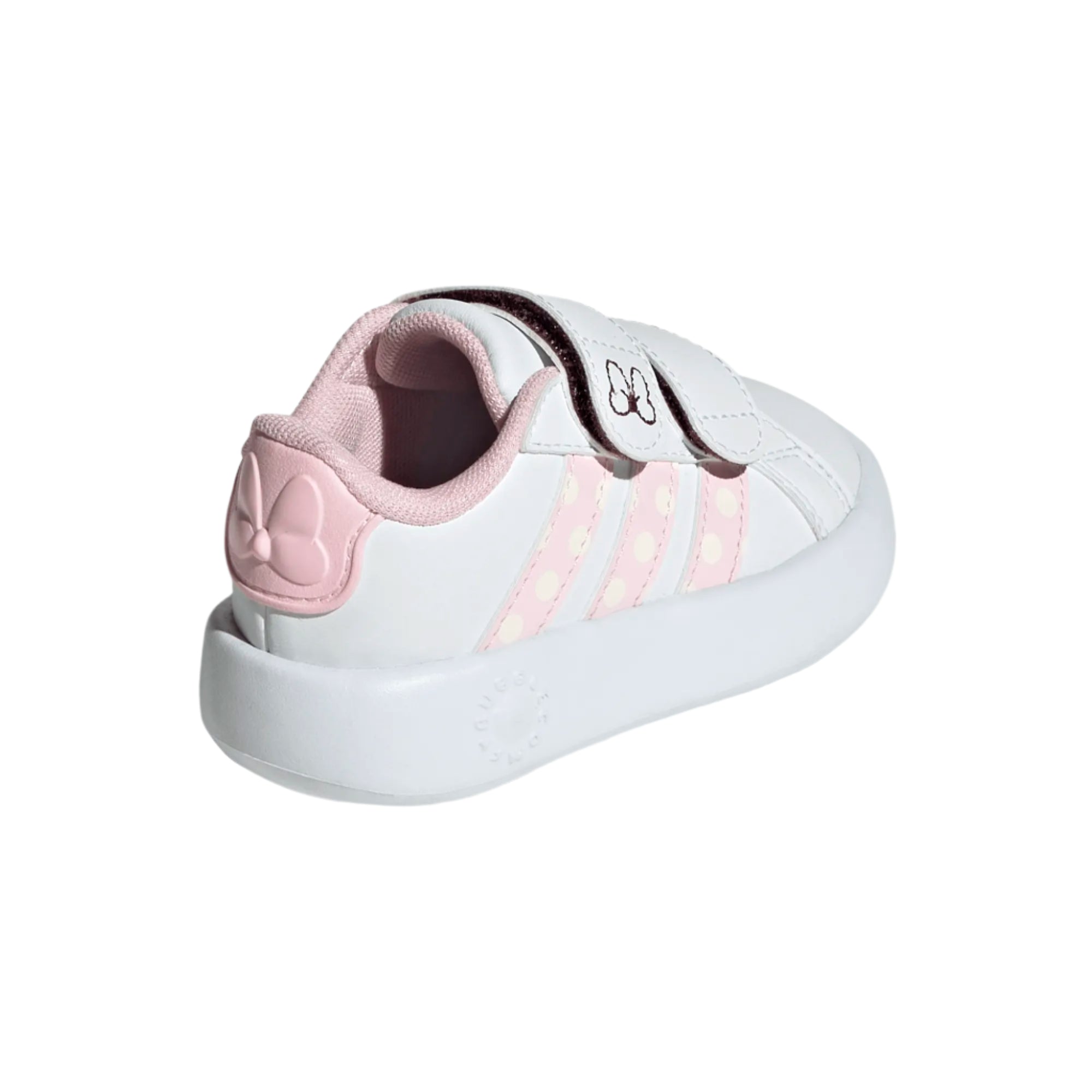 Adidas Girls Trainer Grand Court Minnie CF I White/Pink/White