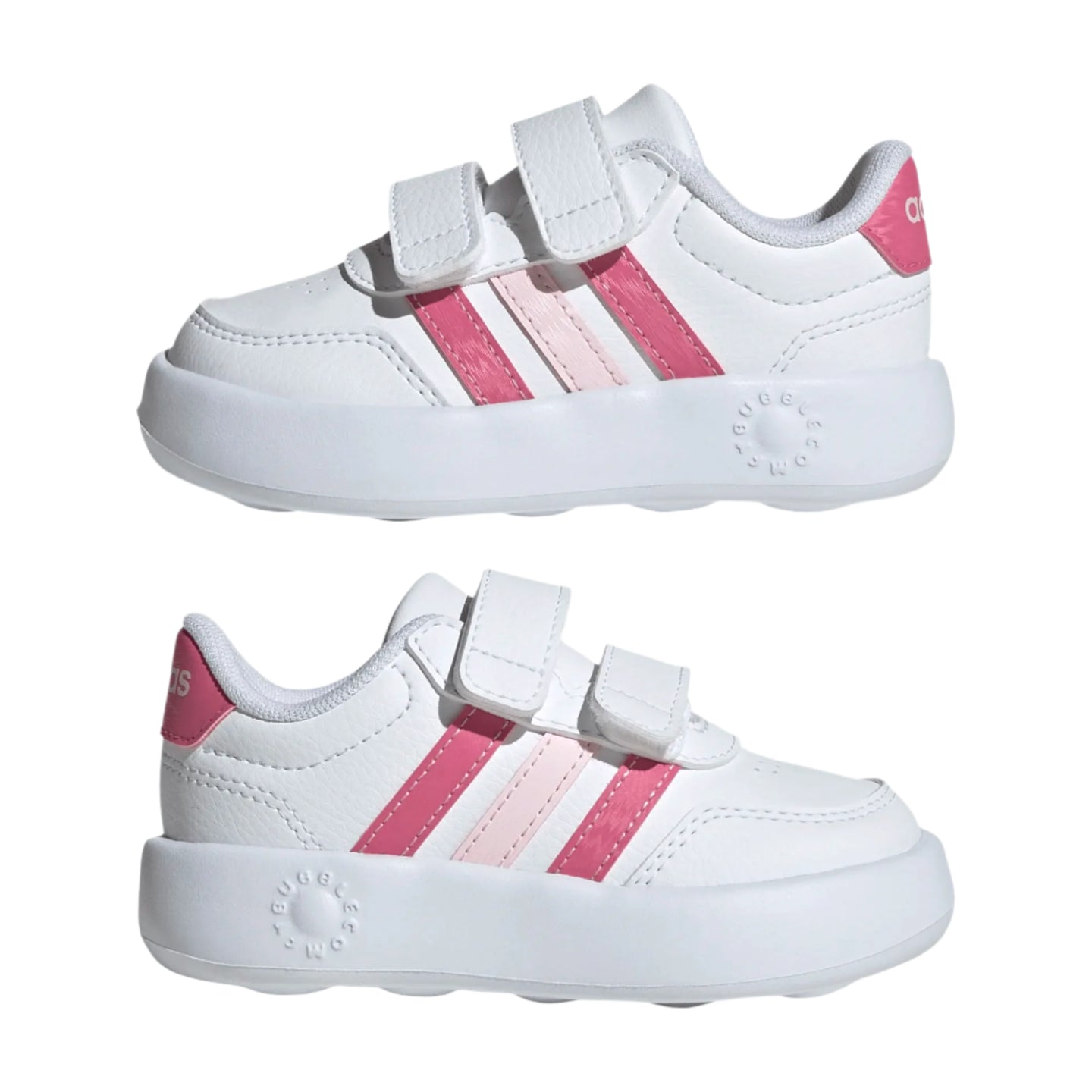 Adidas Girls Trainer Breaknet 3.0 CF White/Pink/White