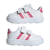 Adidas Girls Trainer Breaknet 3.0 CF White/Pink/White