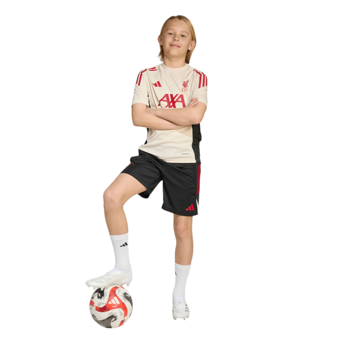 Adidas Liverpool FC Youth Shorts Training 25/26 Home