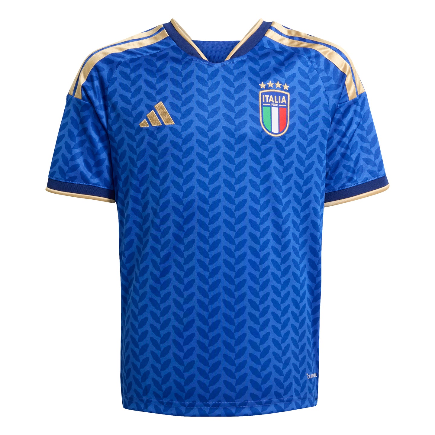 Adidas Italy Youth Home Jersey 26 Blue