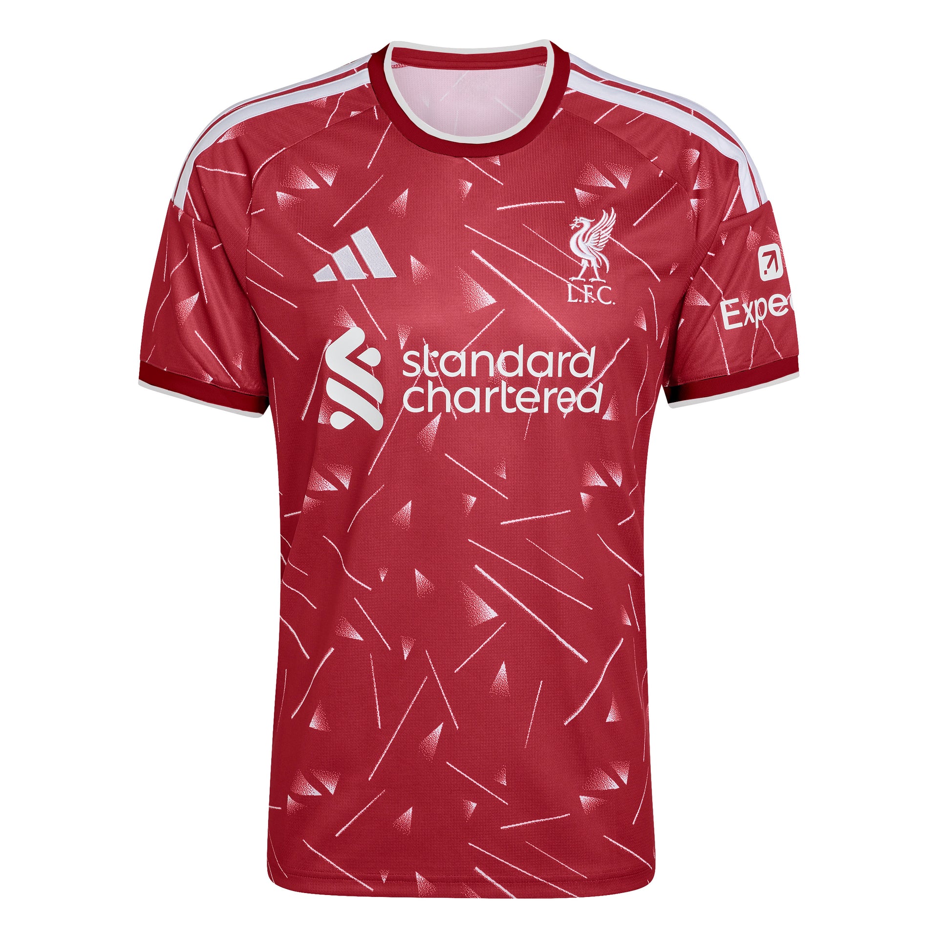 Liverpool FC red home football shirt