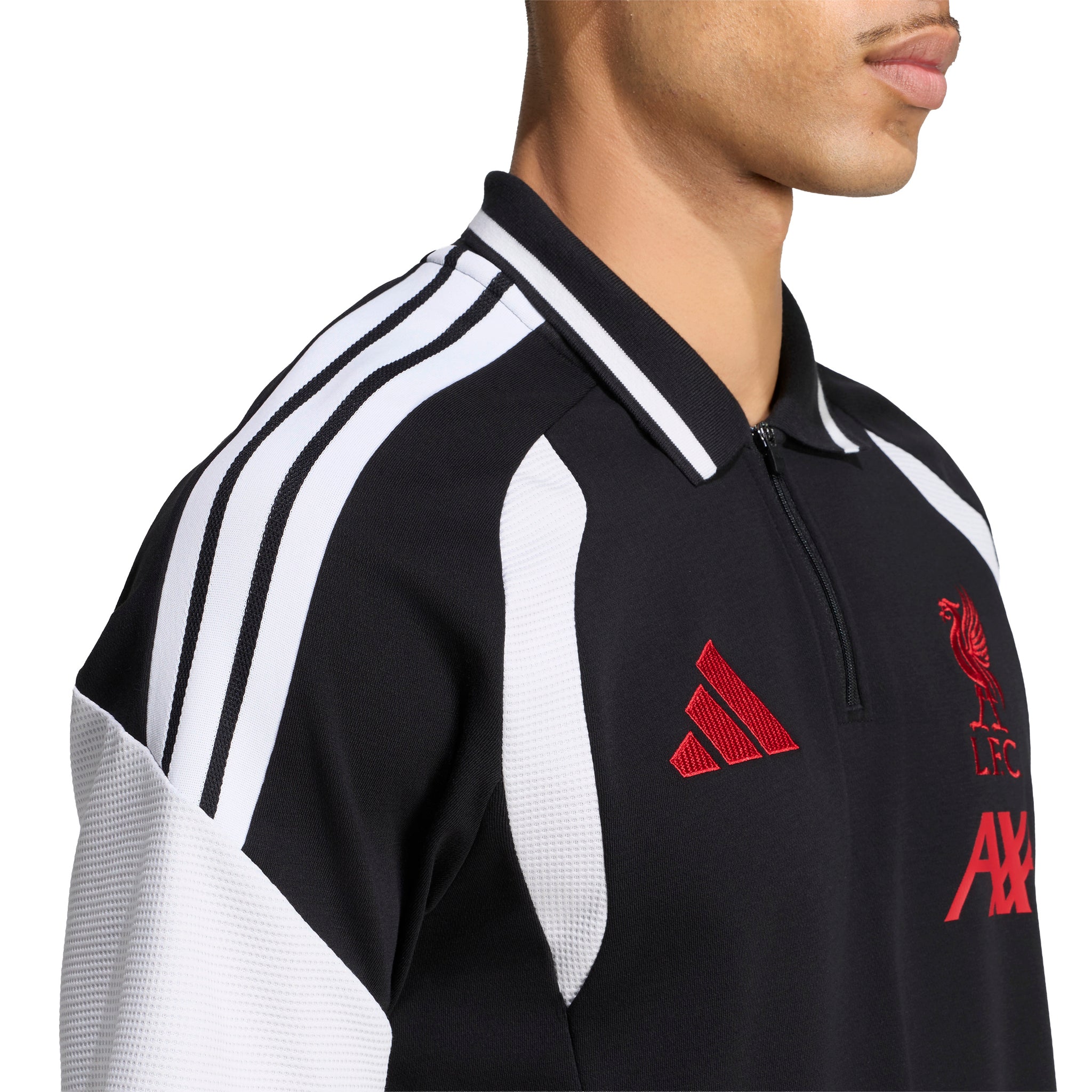 Adidas Liverpool FC Adults Tiro Polo 26/27 Black