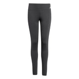 Adidas Girls Leggings Glam Black/Silver Metallic