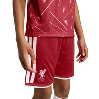 Adidas Liverpool FC Youth Home Shorts 26/27 Red