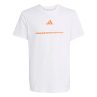 Adidas Boys T-Shirt KG5189 White