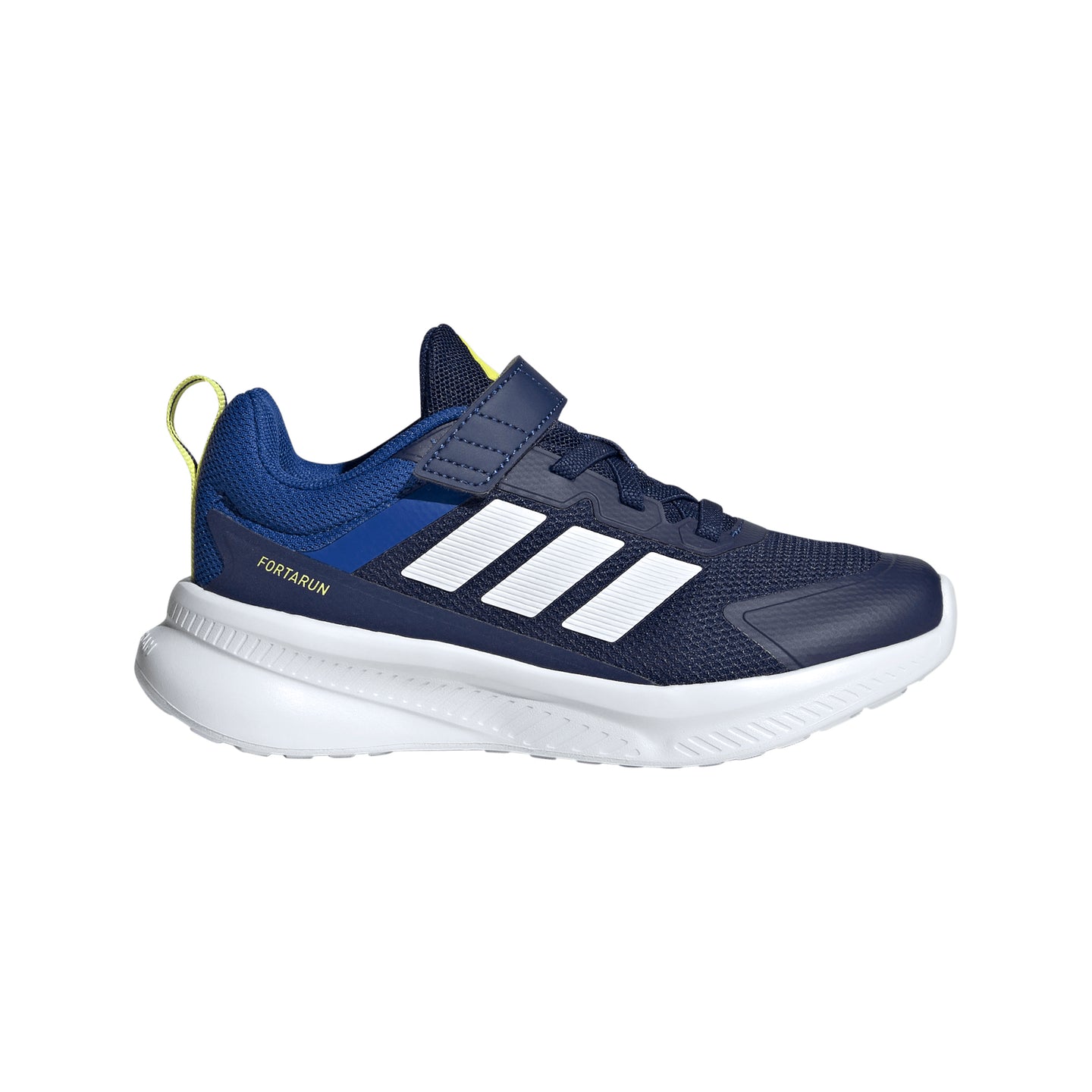 Adidas kids' blue lace-up trainer