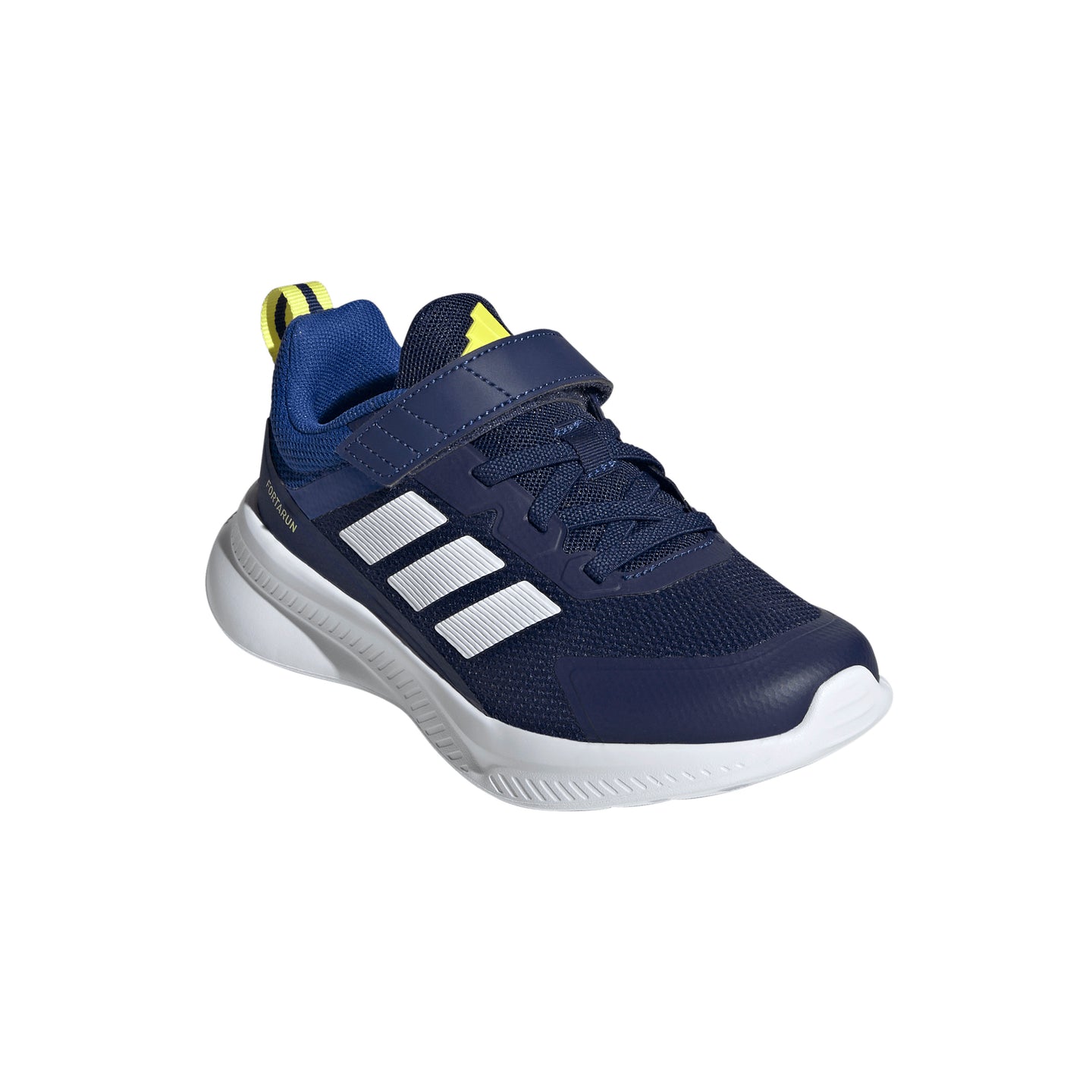 Adidas kids' blue lace-up trainer