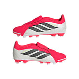 Adidas Junior Football Boot Predator Club FT FG/MG Lucid Red/Core Black/Cloud White