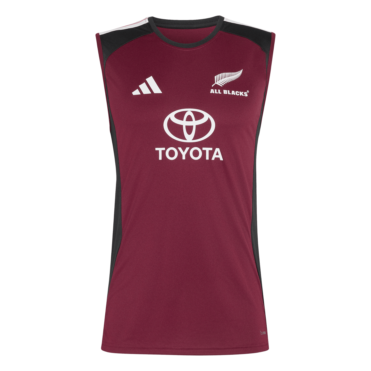 Adidas Mens All Blacks Singlet Maroon