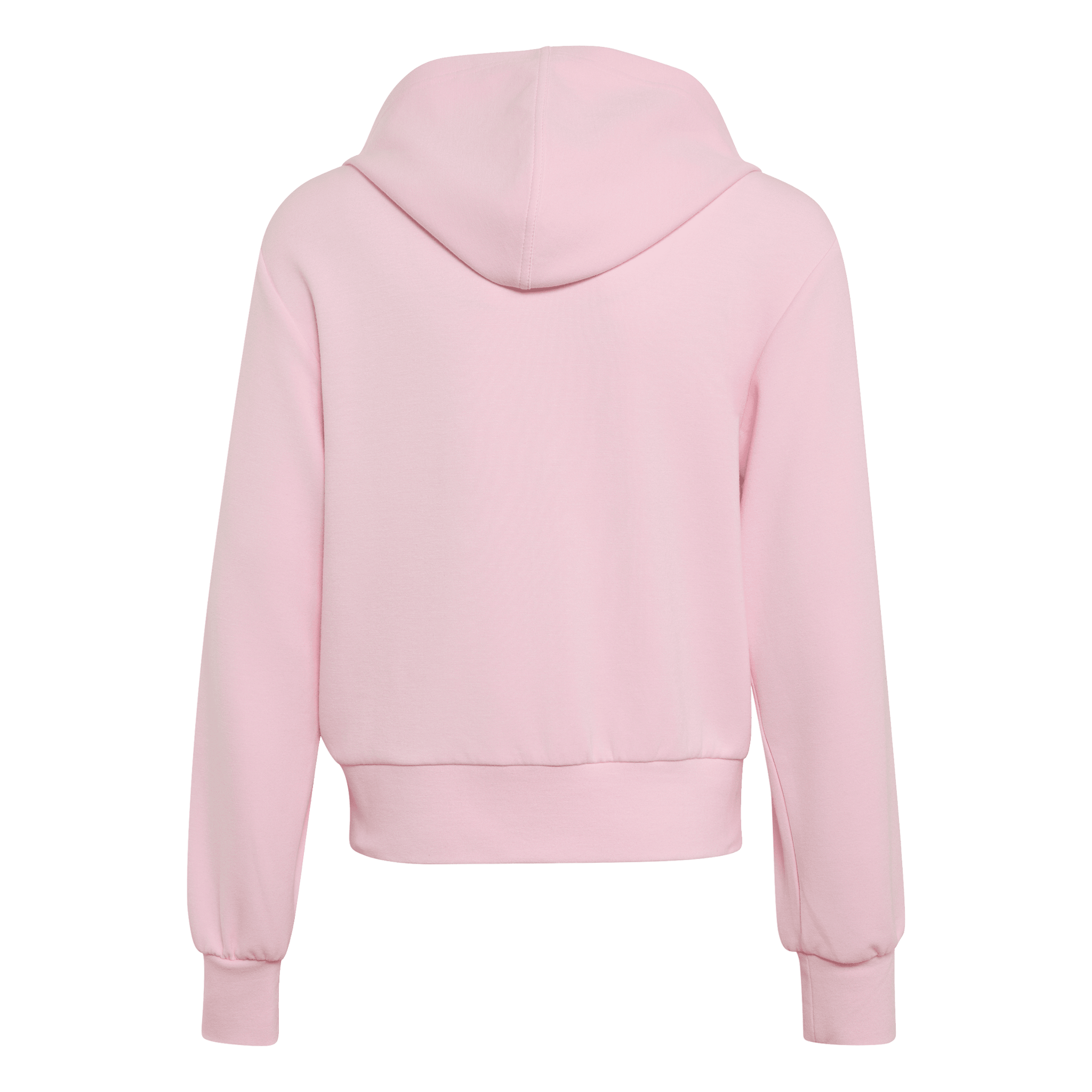 Adidas Girls Full Zip Hoodie Pink
