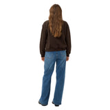 Kaffe Womens Sweatshirt Roseanne Coffee Bean