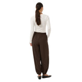 Kaffe Womens Pant Alberta Coffee Bean