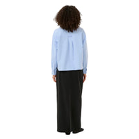 Kaffe Womens Shirt Vaiana Blue Fog