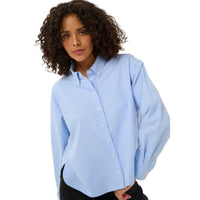Kaffe Womens Shirt Vaiana Blue Fog