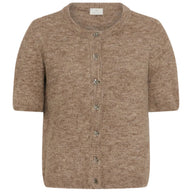 Kaffe Womens Cardigan Martine Desert Taupe Melange