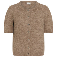 Kaffe Womens Cardigan Martine Desert Taupe Melange