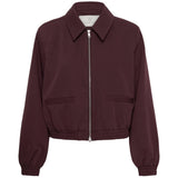 Kaffe Womens Bomber Jacket Sakura Fudge
