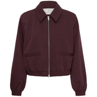 Kaffe Womens Bomber Jacket Sakura Fudge