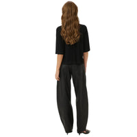 Kaffe Womens Jumper Liva Lurex Black Deep