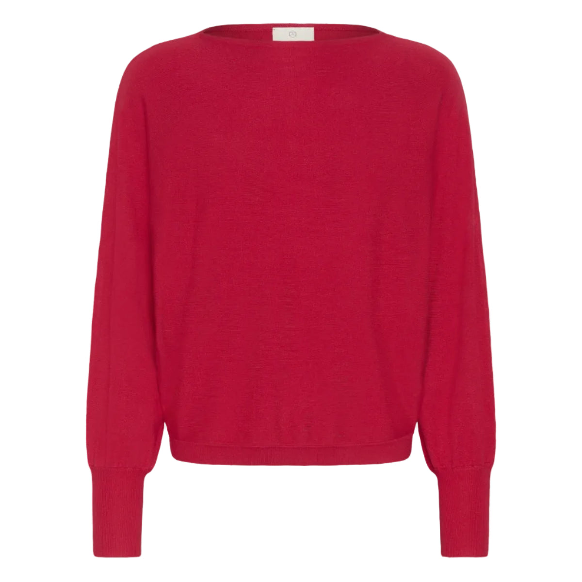 Kaffe Womens Jumper Lizza Batwing Crimson