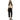 Kaffe Heather women's black cropped trousers