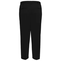 Kaffe Womens Pants Heather Cropped Black Deep
