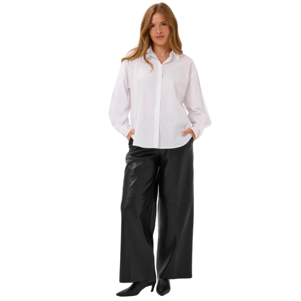 Kaffe Womens Shirt Mathilde Optical White