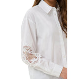 Kaffe Womens Shirt Suzi Optical White